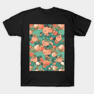 Field of Derby Peaches T-Shirt